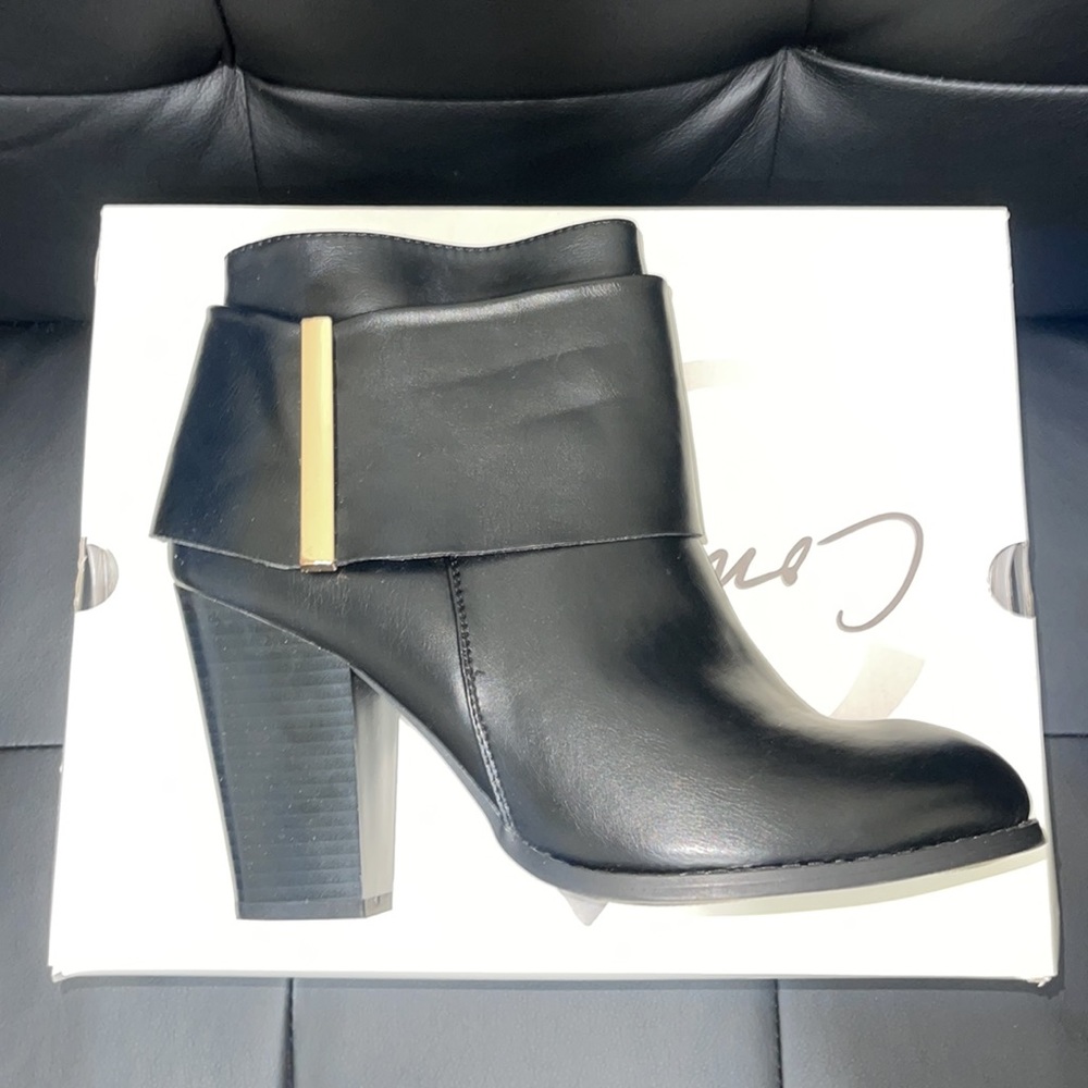 C Comfort EST 1946 Womens Size 10 Black Leather Boots - Picture 5 of 12